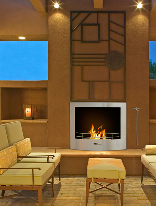 vfr210bco in outdoor entertainment room