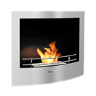 wall mounted fireplace